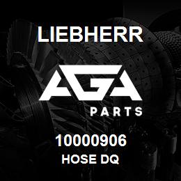 10000906 Liebherr HOSE DQ | AGA Parts