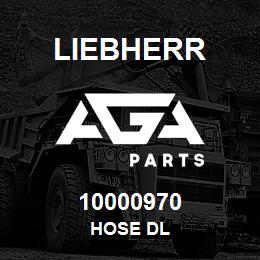 10000970 Liebherr HOSE DL | AGA Parts