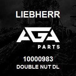 10000983 Liebherr DOUBLE NUT DL | AGA Parts