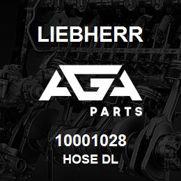 10001028 Liebherr HOSE DL | AGA Parts
