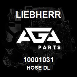 10001031 Liebherr HOSE DL | AGA Parts