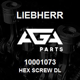 10001073 Liebherr HEX SCREW DL | AGA Parts