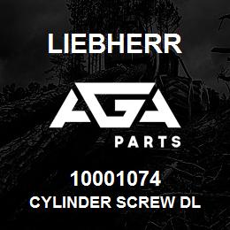 10001074 Liebherr CYLINDER SCREW DL | AGA Parts