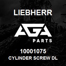 10001075 Liebherr CYLINDER SCREW DL | AGA Parts