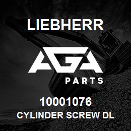 10001076 Liebherr CYLINDER SCREW DL | AGA Parts