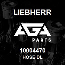 10004470 Liebherr HOSE DL | AGA Parts