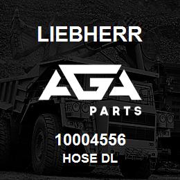 10004556 Liebherr HOSE DL | AGA Parts