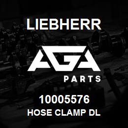 10005576 Liebherr HOSE CLAMP DL | AGA Parts