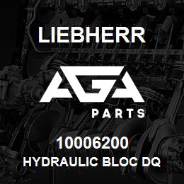 10006200 Liebherr HYDRAULIC BLOC DQ | AGA Parts