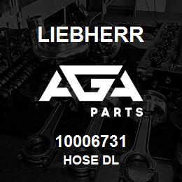 10006731 Liebherr HOSE DL | AGA Parts