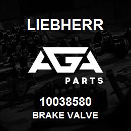 10038580 Liebherr BRAKE VALVE | AGA Parts