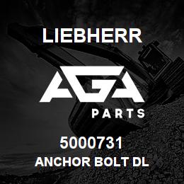 5000731 Liebherr ANCHOR BOLT DL | AGA Parts
