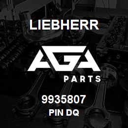 9935807 Liebherr PIN DQ | AGA Parts
