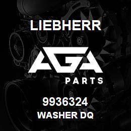 9936324 Liebherr WASHER DQ | AGA Parts