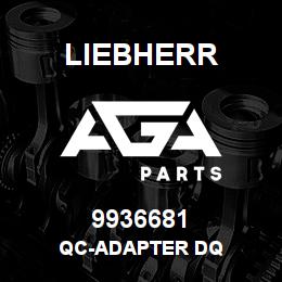 9936681 Liebherr QC-ADAPTER DQ | AGA Parts