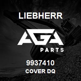 9937410 Liebherr COVER DQ | AGA Parts