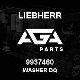 9937460 Liebherr WASHER DQ | AGA Parts