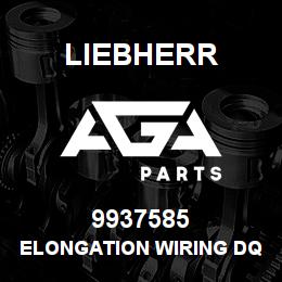 9937585 Liebherr ELONGATION WIRING DQ | AGA Parts
