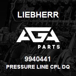 9940441 Liebherr PRESSURE LINE CPL DQ | AGA Parts