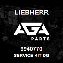 9940770 Liebherr SERVICE KIT DQ | AGA Parts