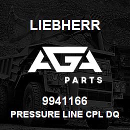 9941166 Liebherr PRESSURE LINE CPL DQ | AGA Parts