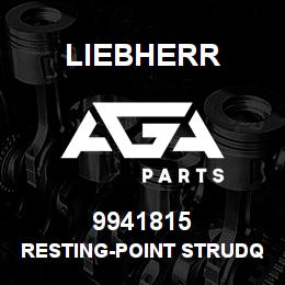 9941815 Liebherr RESTING-POINT STRUDQ | AGA Parts