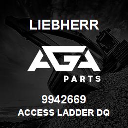 9942669 Liebherr ACCESS LADDER DQ | AGA Parts