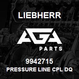 9942715 Liebherr PRESSURE LINE CPL DQ | AGA Parts