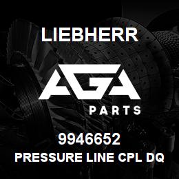 9946652 Liebherr PRESSURE LINE CPL DQ | AGA Parts