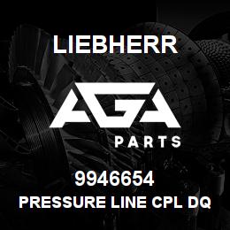 9946654 Liebherr PRESSURE LINE CPL DQ | AGA Parts