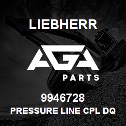 9946728 Liebherr PRESSURE LINE CPL DQ | AGA Parts