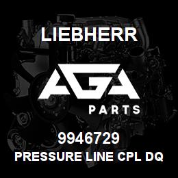 9946729 Liebherr PRESSURE LINE CPL DQ | AGA Parts
