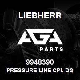 9948390 Liebherr PRESSURE LINE CPL DQ | AGA Parts