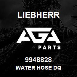 9948828 Liebherr WATER HOSE DQ | AGA Parts