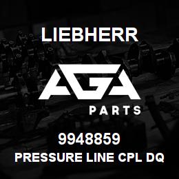 9948859 Liebherr PRESSURE LINE CPL DQ | AGA Parts