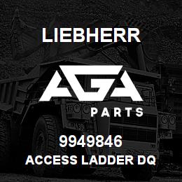 9949846 Liebherr ACCESS LADDER DQ | AGA Parts