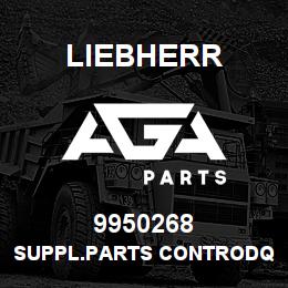9950268 Liebherr SUPPL.PARTS CONTRODQ | AGA Parts