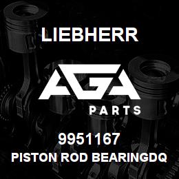 9951167 Liebherr PISTON ROD BEARINGDQ | AGA Parts