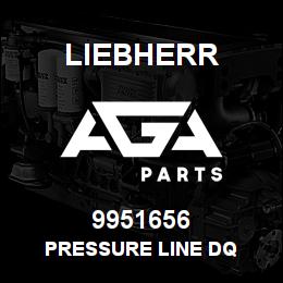 9951656 Liebherr PRESSURE LINE DQ | AGA Parts