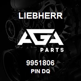 9951806 Liebherr PIN DQ | AGA Parts