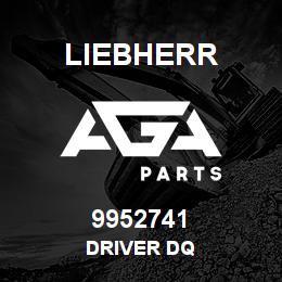 9952741 Liebherr DRIVER DQ | AGA Parts