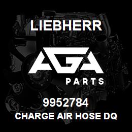 9952784 Liebherr CHARGE AIR HOSE DQ | AGA Parts