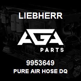 9953649 Liebherr PURE AIR HOSE DQ | AGA Parts