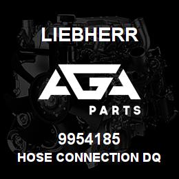 9954185 Liebherr HOSE CONNECTION DQ | AGA Parts