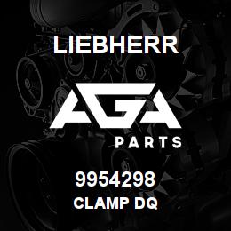 9954298 Liebherr CLAMP DQ | AGA Parts
