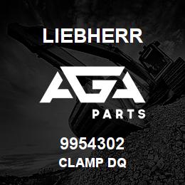 9954302 Liebherr CLAMP DQ | AGA Parts