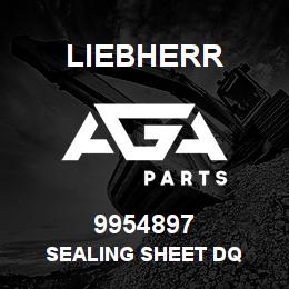 9954897 Liebherr SEALING SHEET DQ | AGA Parts