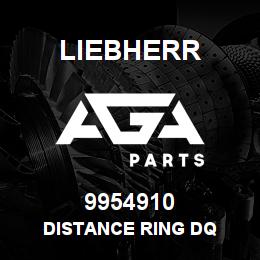 9954910 Liebherr DISTANCE RING DQ | AGA Parts