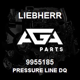 9955185 Liebherr PRESSURE LINE DQ | AGA Parts