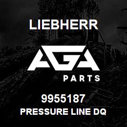 9955187 Liebherr PRESSURE LINE DQ | AGA Parts